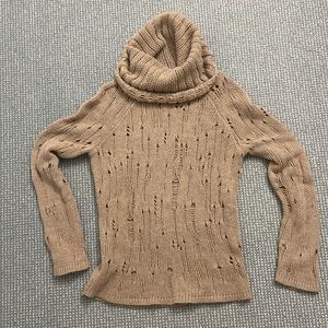 Womens medium camel sweater